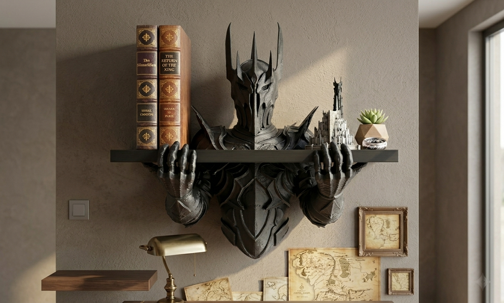 Yüzüklerin Efendisi Lord Sauron Kitaplık